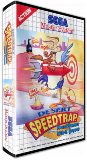Desert Speedtrap Starring Road Runner and Wile E. Coyote