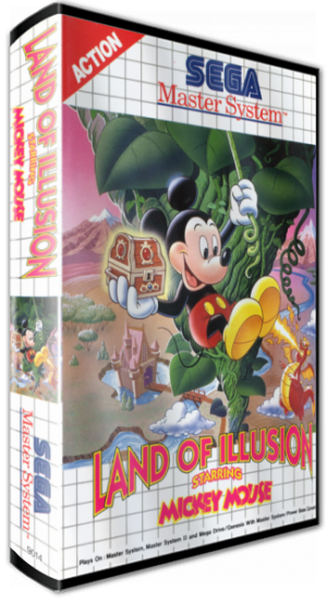 Land of Illusion starring Mickey Mouse