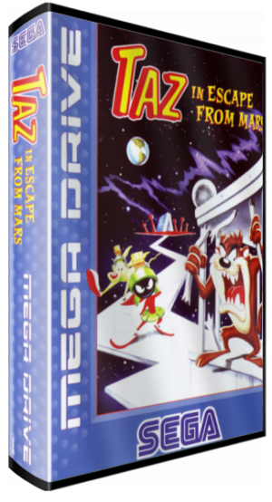 Taz in Escape From Mars